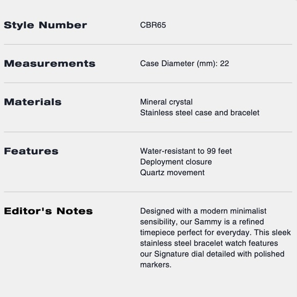 Coach Sammy Watch 22mm - Picture 4 of 10